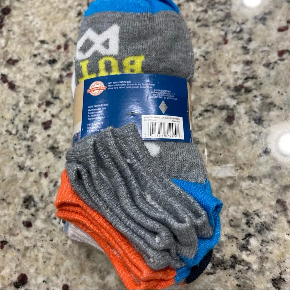Highland Originals boys low cut 10 pairs of socks size 10.5-4 New with tag